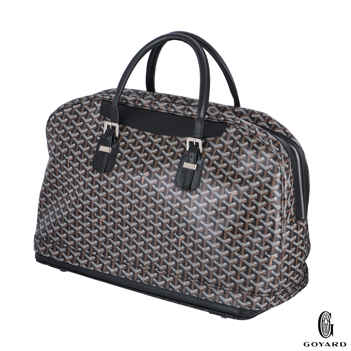 Goyard Hotel Du Parc Red Duffle Bag Extendable Travel Carry On